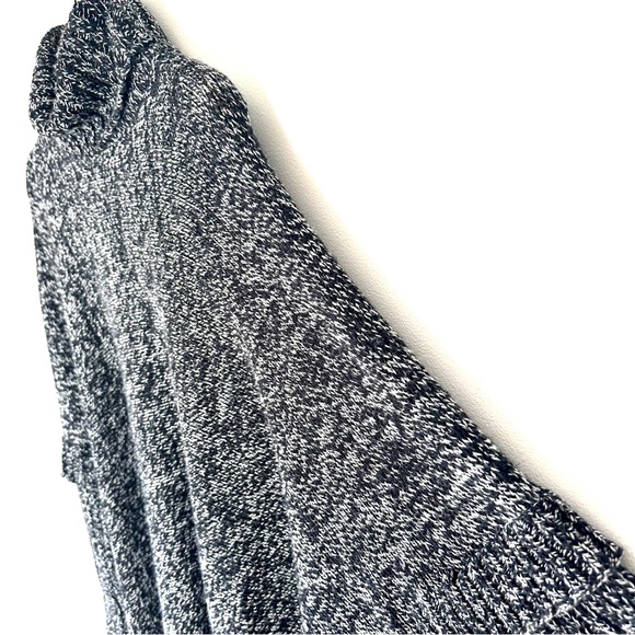 DESIGN LAB | Tunic Chunky Sweater Tie Sides | Black & Grey | Women’s Size Small - Picture 5 of 9